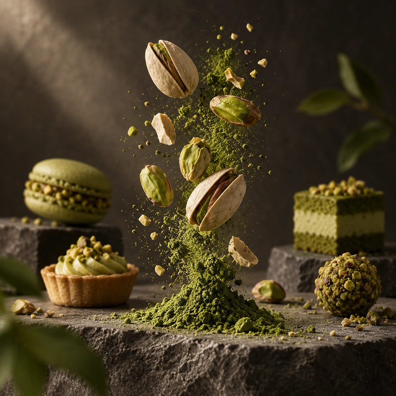 Inspiración para Matcha + pistacho