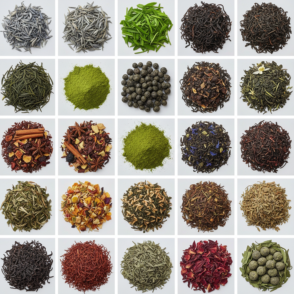 Té servido en una propuesta gastronómica contemporánea
