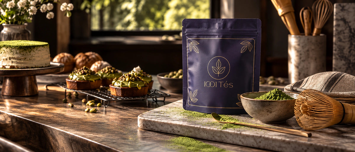 Matcha de especialidad para pastelerías