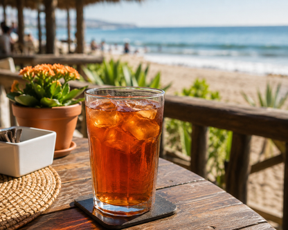 Nº 528 - [Cold Brew] Té Negro Assam con melocotón BIO (Assam, India)