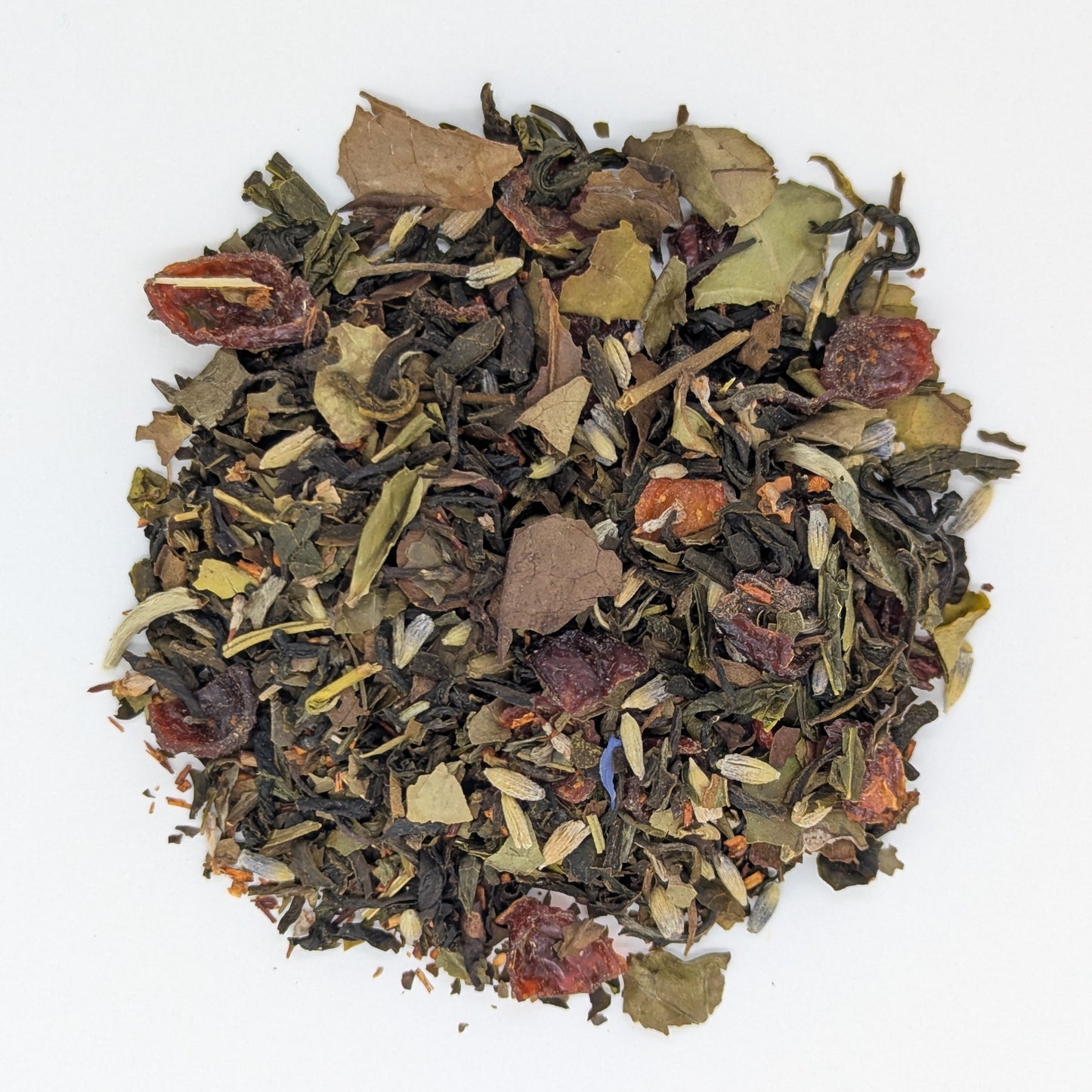 Nº 105 - Té Blanco Lavanda y Fresa BIO (Fujian, China)