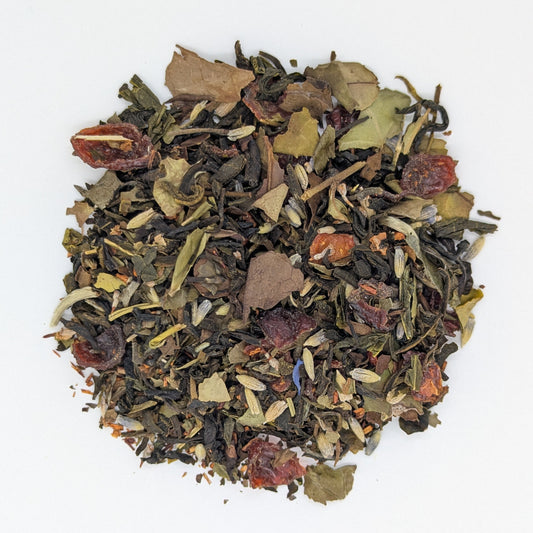 Nº 105 - Té Blanco Lavanda y Fresa BIO (Fujian, China)