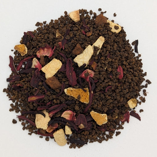 Nº 528 - [Cold Brew] Té Negro Assam con melocotón BIO (Assam, India)